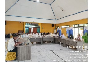 Mengawali Tahun 2025, SMK PP N Kupang Gelar Rapat Pembentukan Tim Kerja