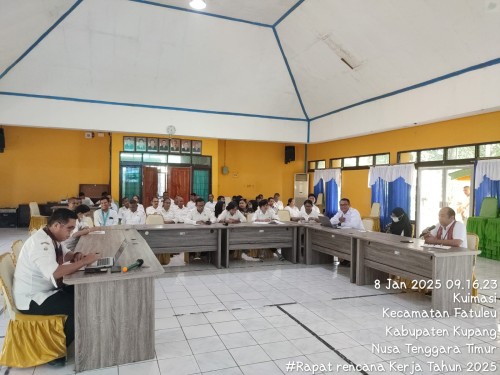 Mengawali Tahun 2025, SMK PP N Kupang Gelar Rapat Pembentukan Tim Kerja