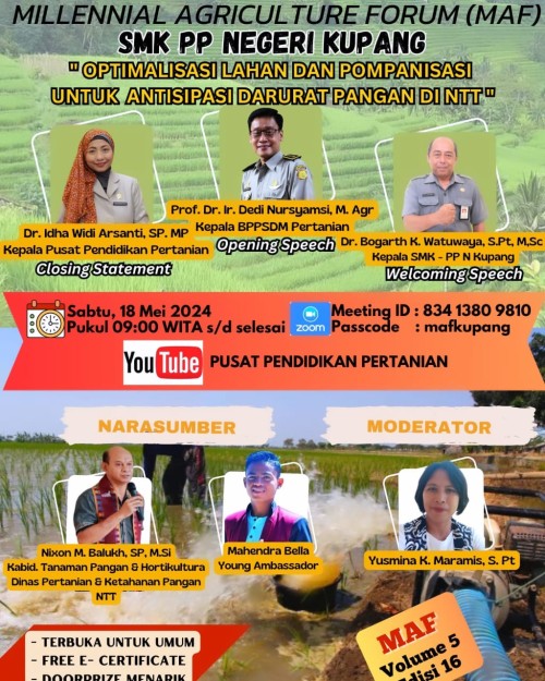 Millennial Agriculture Forum Volume 5 Edisi 16