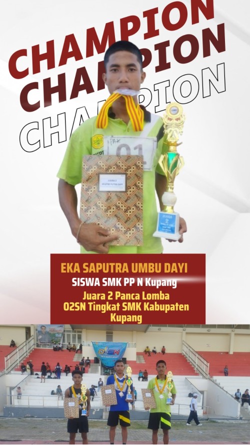 Toreh Prestasi Siswa Smk PP Kementan Juara O2SN Se-Kabupaten Kupang