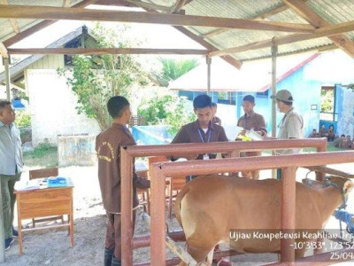 Tingkatkan Kompetensi Peserta Didik, SMK PP Kementan Gelar Uji Kompetensi Keahlian