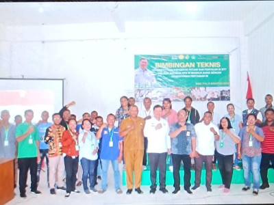 Kementan dan DPR RI Tingkatkan Kompetensi Petani dan Penyuluh di Kabupaten Timor Tengah Utara