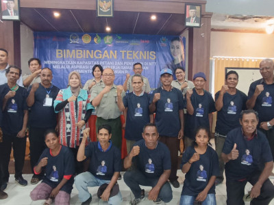 Tingkatkan Produktivitas, Kementan Bersama Komisi IV DPR RI Gelar Bimtek Petani dan Penyuluh di Alor