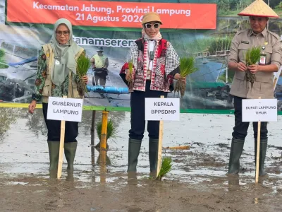 Gerakan Tanam Serempak Perkuat Produksi Pangan dari Lahan Oplah dan CSR