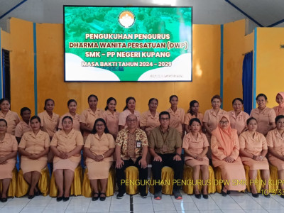Kukuhkan DWP, SMK Kementan Mantapkan Organisasi Wanita