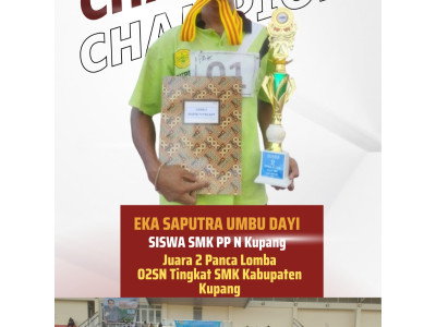 Toreh Prestasi Siswa Smk PP Kementan Juara O2SN Se-Kabupaten Kupang